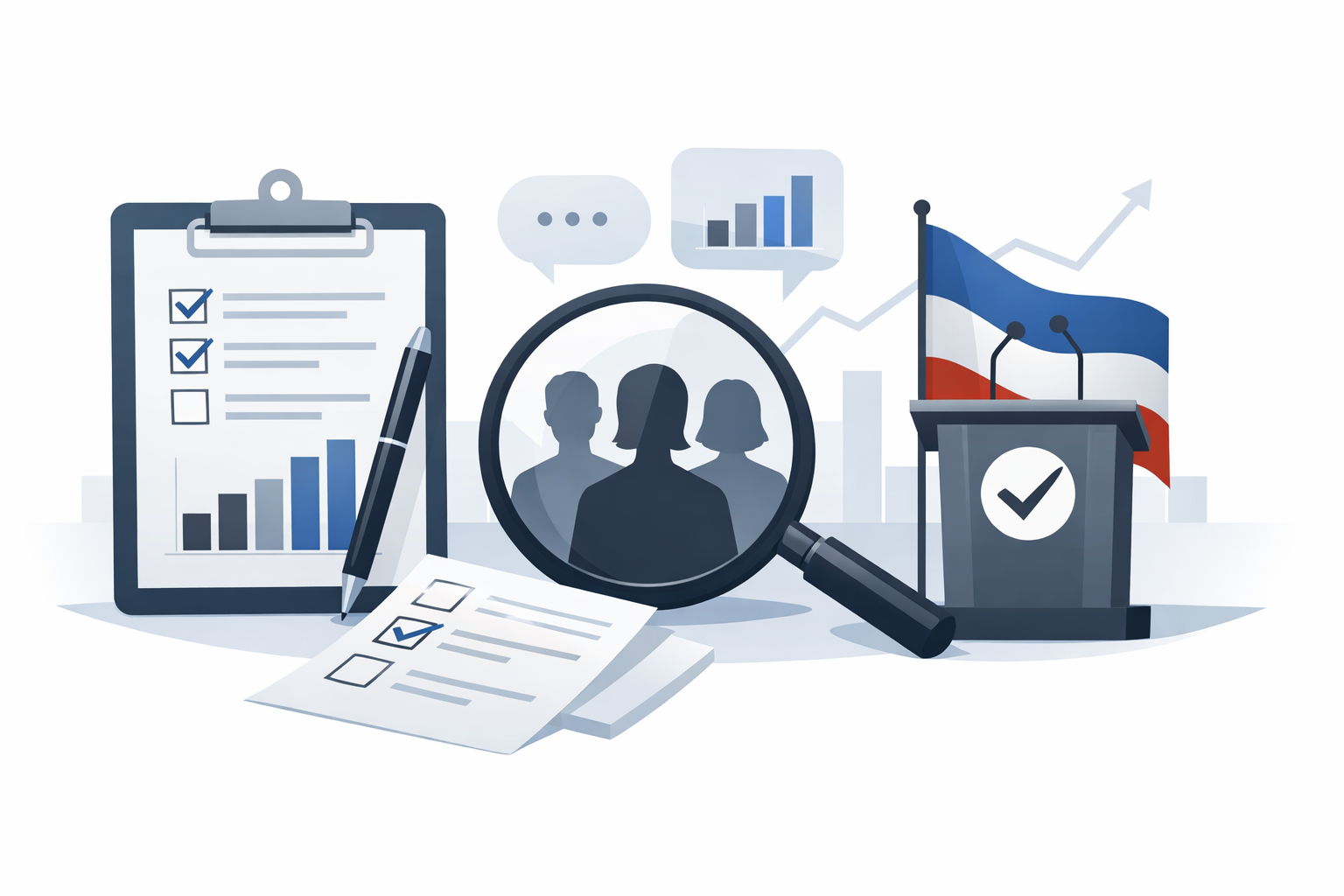 Encuestas y grupos de enfoque